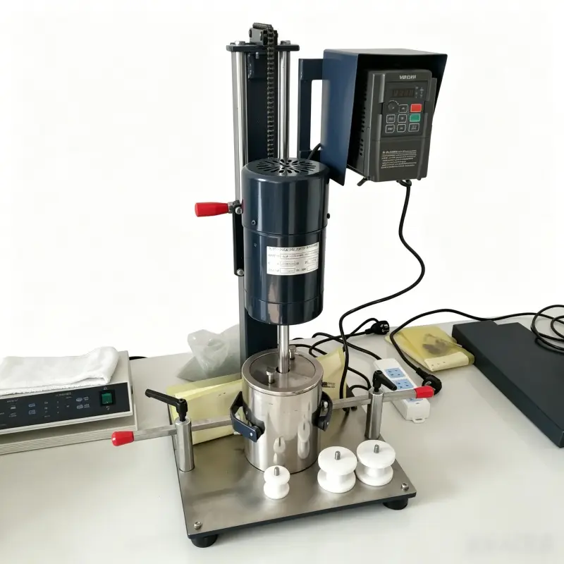 Stainless Steel Laboratory Disperser 0.5-3L Capacity 550W High Productivity Chemical Liquid Mixer — image 3