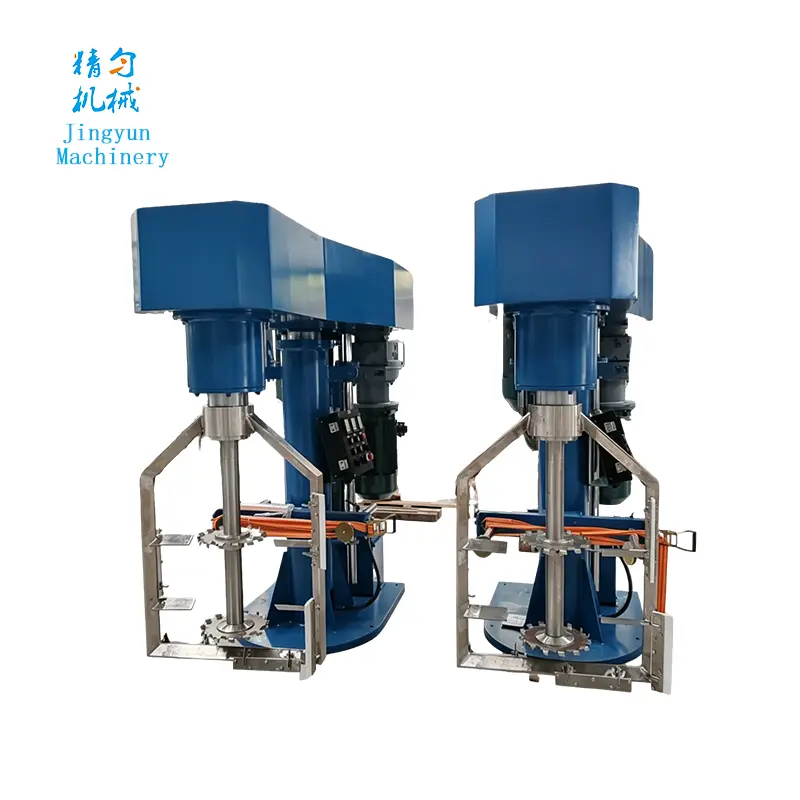 Quality First Hydraulic Lifting Concentric Dual-shaft Industrial Paint Mixer Machine — image 7