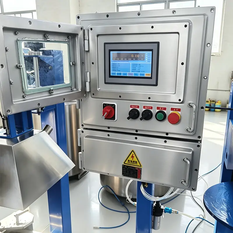 Complete Automatic Weighing Filler Machinery Paste Paint Filling Machine — image 6