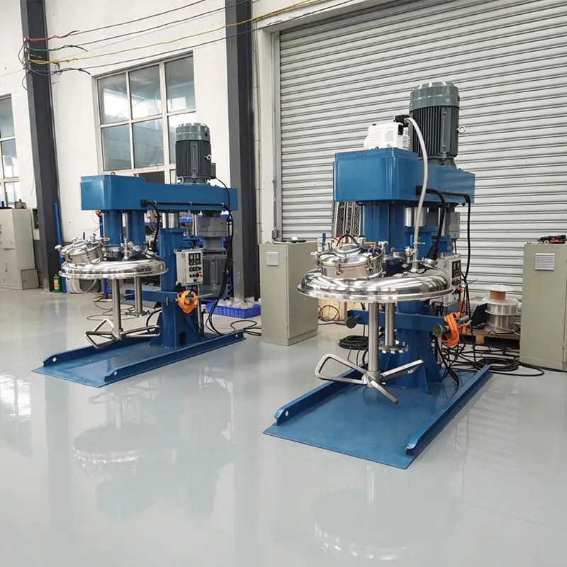 Hydraulic lift Paint Butterfly Mixing Machine Vacuum Type Butterfly Blender Mixer — image 3