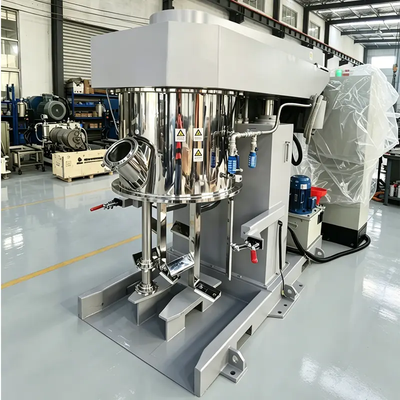 500L planetary mixer Longmen style industrial sealant grout mixer — view 1