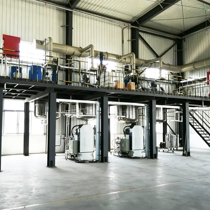 Custom Interior Latex Emulsion Wall Paint Complete Production Line Paint Production Mixer — view 1