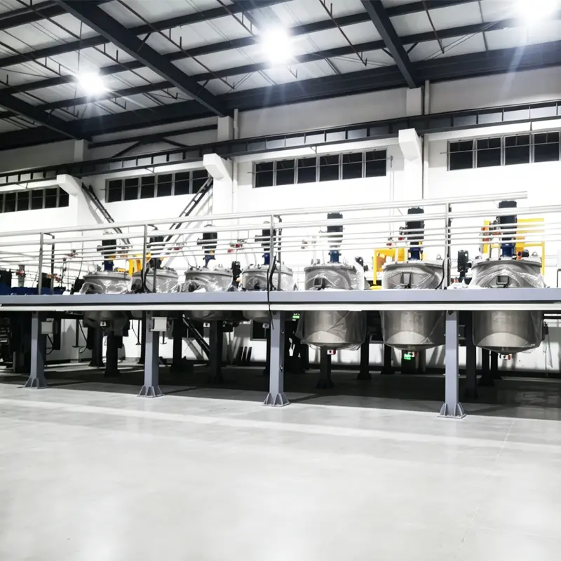 Custom Interior Latex Emulsion Wall Paint Complete Production Line Paint Production Mixer — image 4