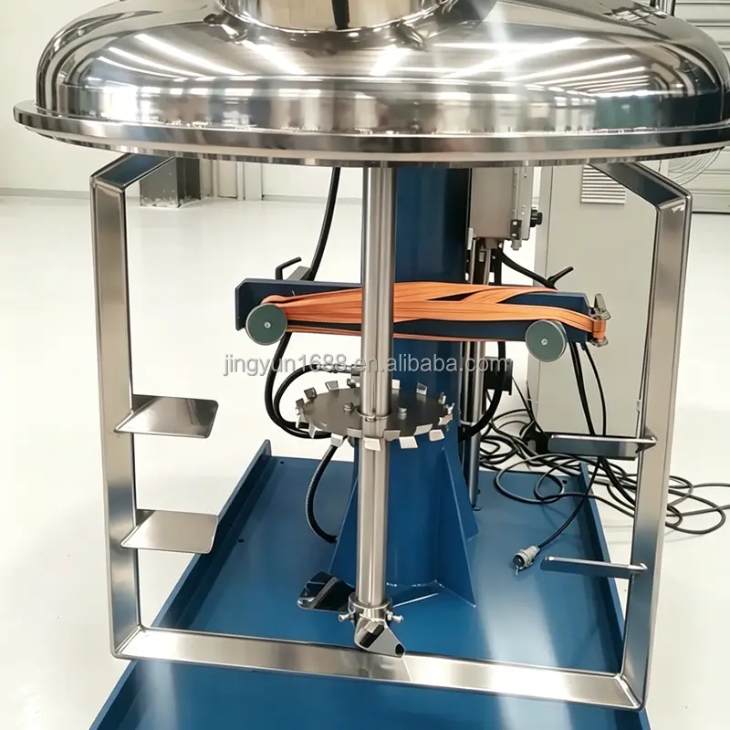 Vacuum Hydraulic Lifting Coaxial Dual Shaft Mixer For High Viscosity PU Adhesive Vacuum Dispersing Machine — image 6