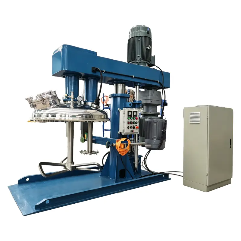 Hydraulic Lifting Butterfly Disperser Mixer Industrial Paint Ink High Speed Mixing Equipment — image 3