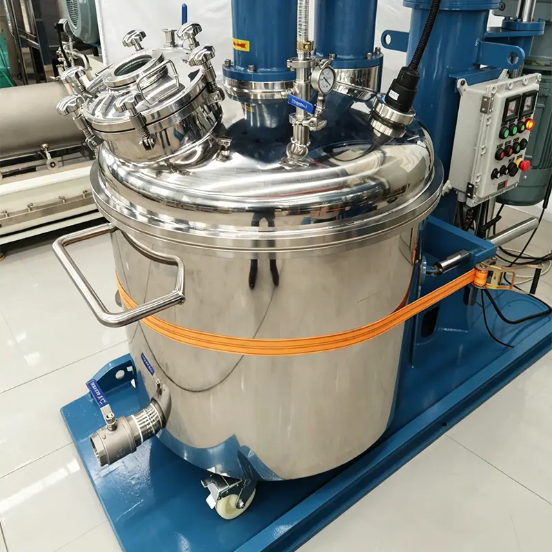 Hydraulic Lifting Butterfly Disperser Mixer Industrial Paint Ink High Speed Mixing Equipment — image 4