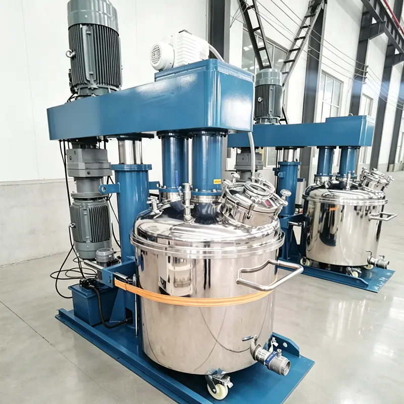 Hydraulic Lifting Butterfly Disperser Mixer Industrial Paint Ink High Speed Mixing Equipment — image 6