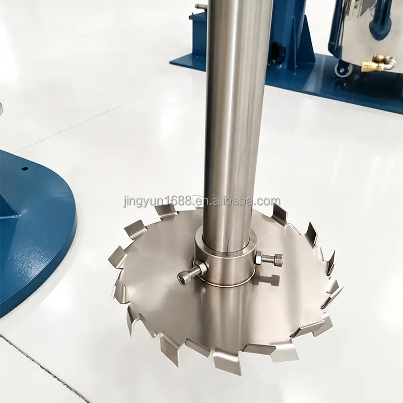 Stainless Steel Hydraulic Lifting Disperser Ink Coating Color Paste High Speed Stirring Machine — image 6
