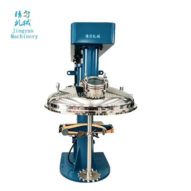 Stainless Steel Hydraulic Lifting Disperser Ink Coating Color Paste High Speed Stirring Machine — image 7