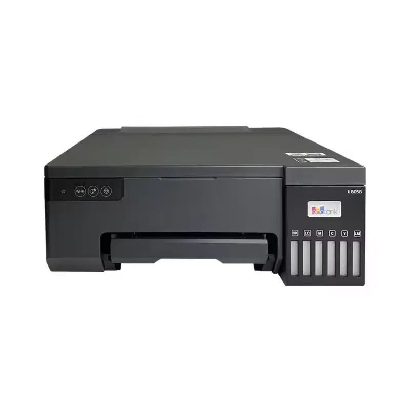 Factory Price High Speed 3D Sublimation A4 6 Color Ink Bin Photo Printing Machine L8058 Inkjet Printer Ink Printing Mach — view 1