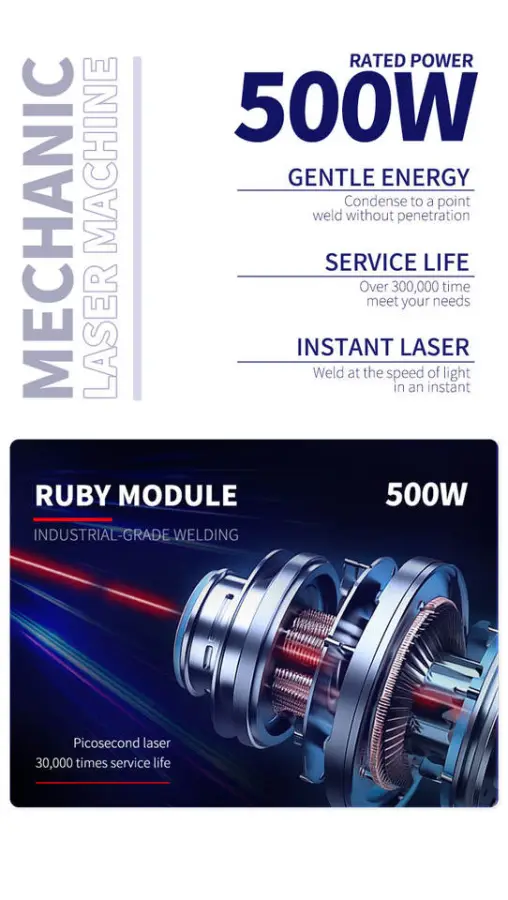 MECHANIC LAS-5000 Laser Welding Machine for Repairing Circuits of COP/COG/COF Screen and Welding Points of Screen Fractures — image 5