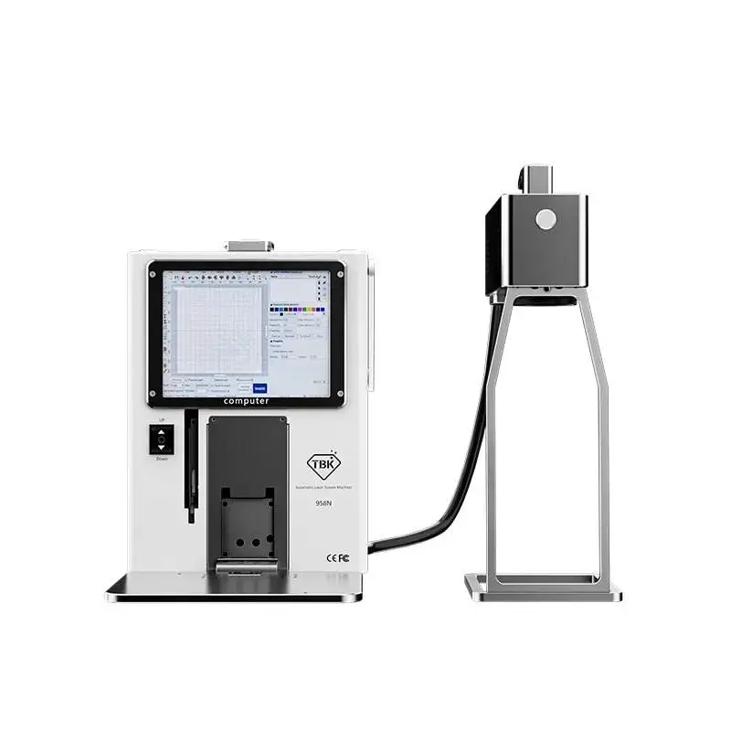TBK 958N Portable Laser Machine Back Glass Remover for iPhone 8-14 Series DIY Marking Engraving Machine Phone Back Glass Remover — image 3