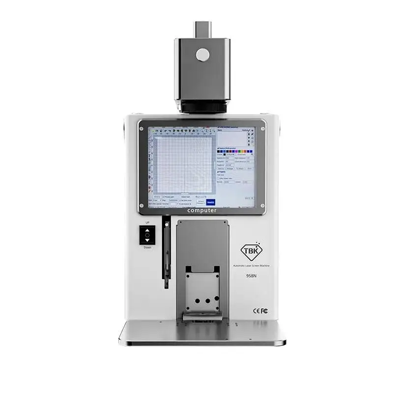 TBK 958N Portable Laser Machine Back Glass Remover for iPhone 8-14 Series DIY Marking Engraving Machine Phone Back Glass Remover — image 5