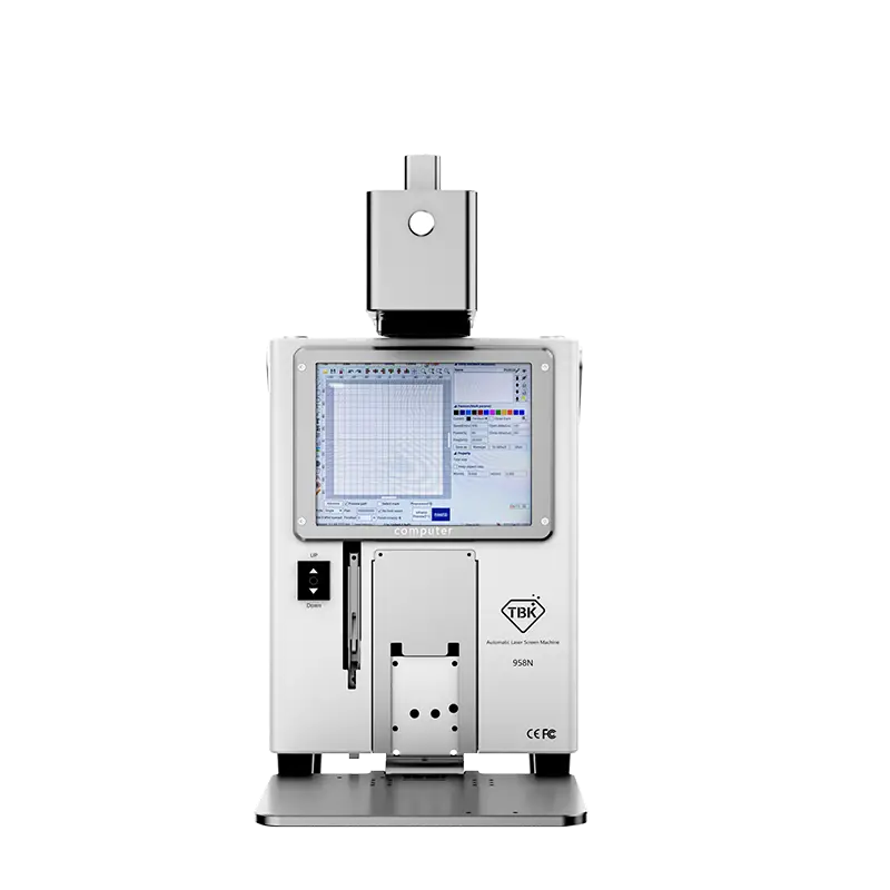 TBK 958N 20W Automatic Laser Machine for Universal Mobile Phone Back Glass Remover Various DIY Object Marking/Engraving Machine — image 7