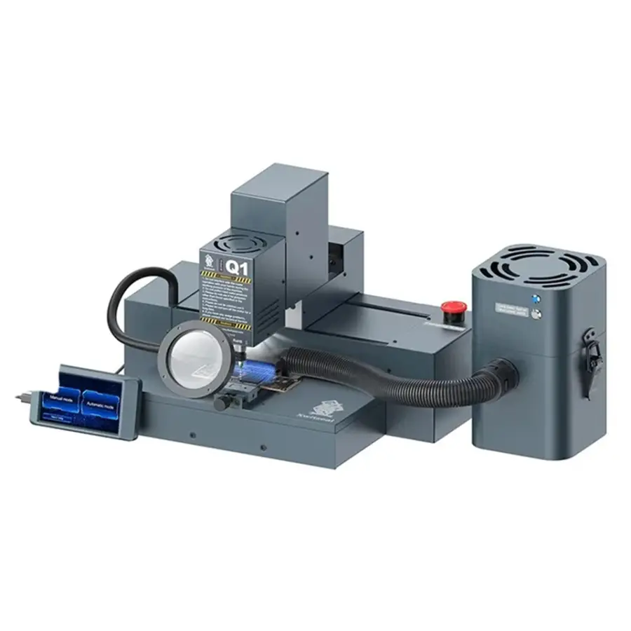 XWITZEAL Q1 Automatic CNC Chip Grinding Machine for iPhone 13 14 15Pro Android Touch IC CPU Frame Polishing Phone Repair — view 1