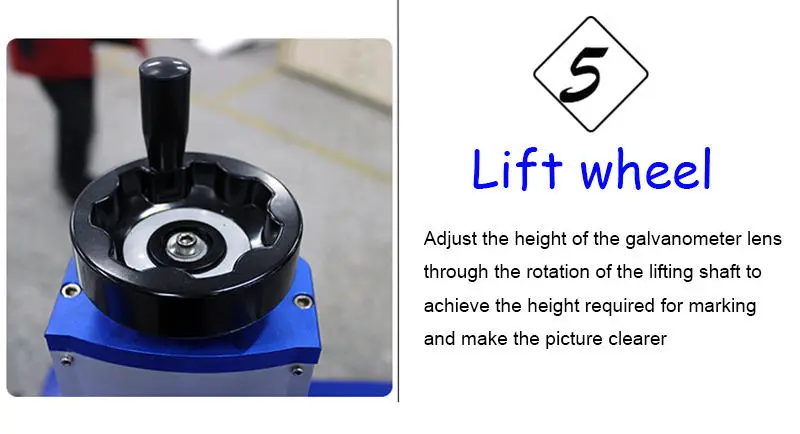 New Arrive 50W Split Type Fiber Laser Marking Machine with Raycus Laser Source Laser Printer Cutter for Jewelry Making — image 6