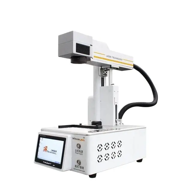 M-Triangel PG Ones 20/8w Laser LCD Repair Machine Fiber Laser Cutting Machine for Phone Back Cover Glass Metal Engraving Machine — image 3