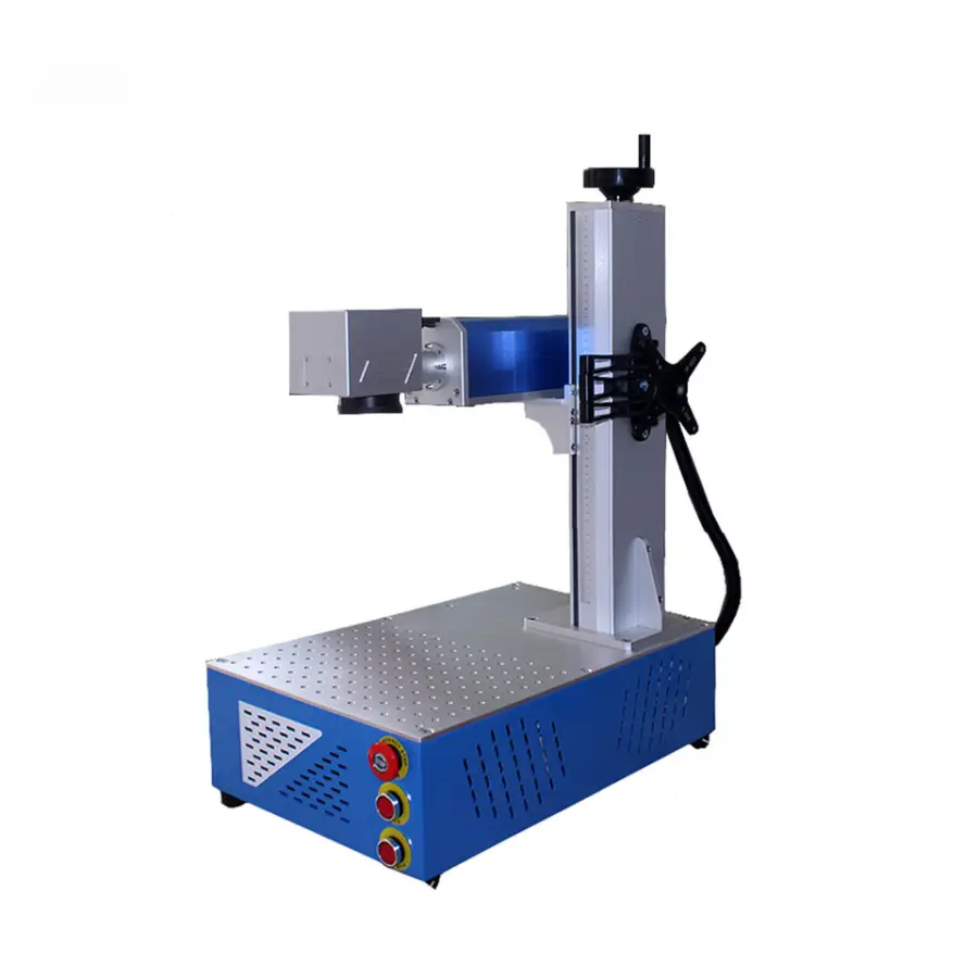 LM1 20W RAYCUS Marking Machine Laser Marking Engraving for Sunglasses Pen Ceramic Plastic Glass Laser Marking Machine — view 1