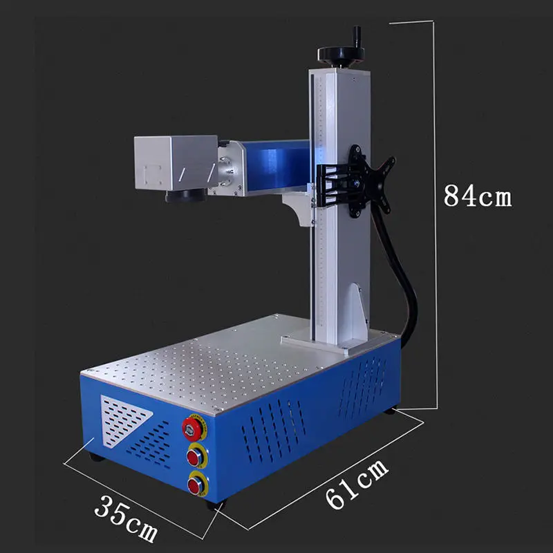 LM1 20W RAYCUS Marking Machine Laser Marking Engraving for Sunglasses Pen Ceramic Plastic Glass Laser Marking Machine — image 3