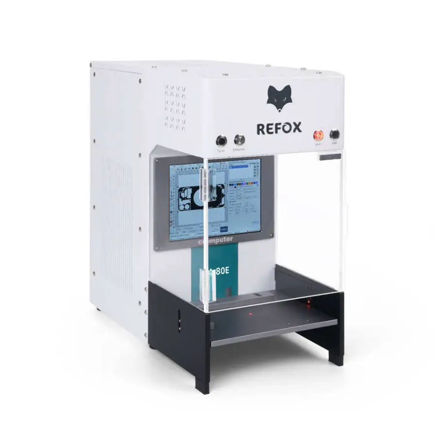 REFOX LM-80E/ LM-80B 3 in 1 Intelligent Laser Marking Machine for iPhone 14 Plus Back Glass Removal DIY Logo Engraving Machine — image 3