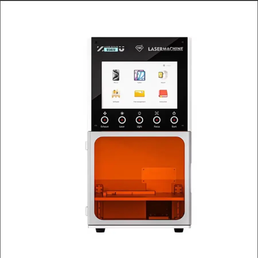 TBK 958ZU Intelligent AI Voice UV Laser Marking Machine for iPhone Samsung LCD Glass Back Housing Separating Demystifying — image 5