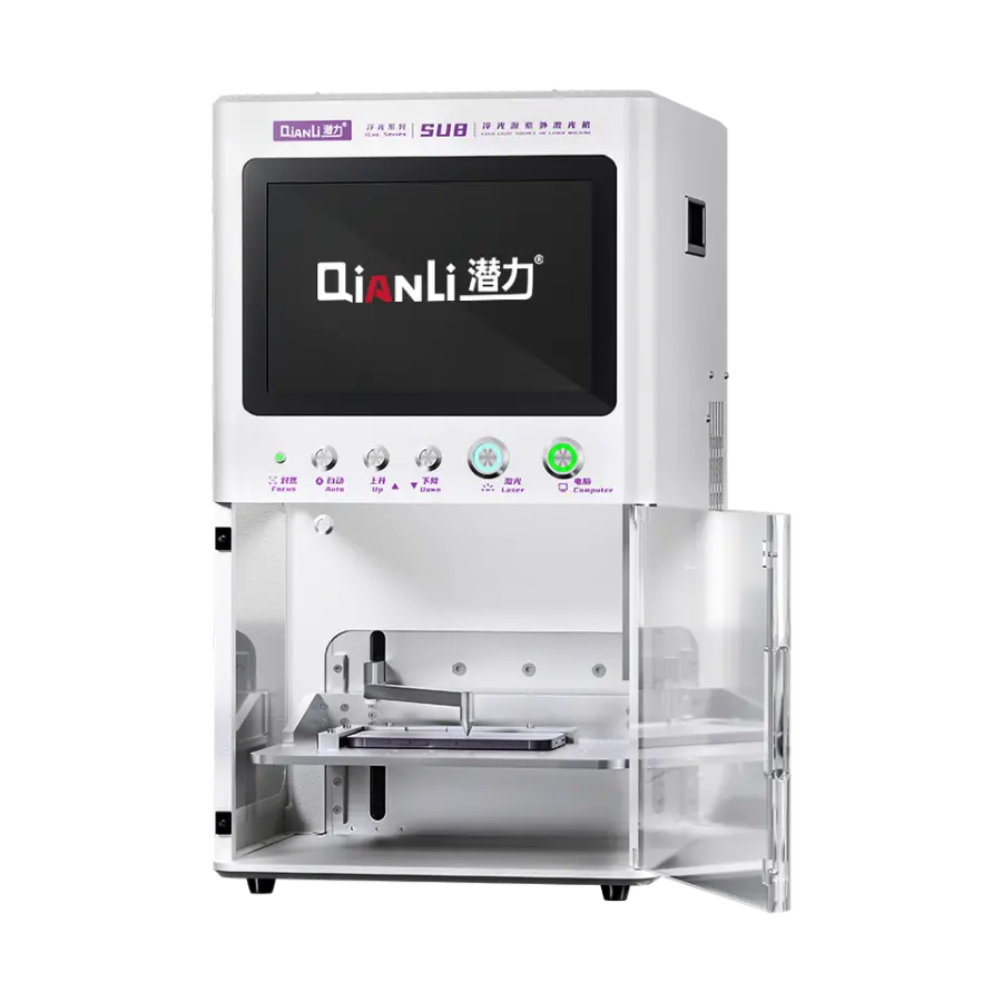 Qianli SU8 3W Cold Light UV Jewelry Laser Machine for iPhone Tablet Phone Frame Front Back Glass Removal Separator — view 1