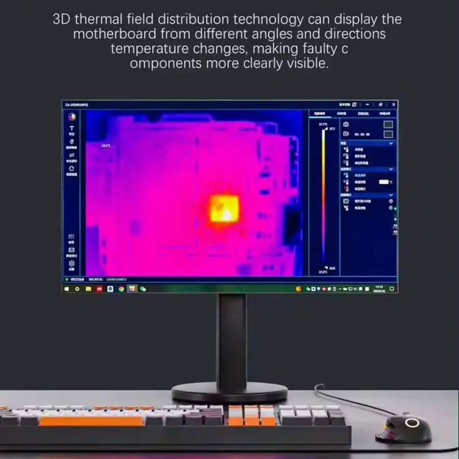 TBK 2202 Fold PCB Fast Diagnosis Infrared Thermal Imaging Analyzer for Mobile Phone Motherboard Detection Camera Tester — image 4