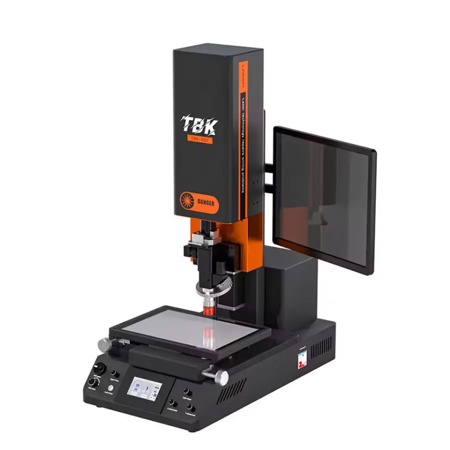 TBK 501 with High Magnification and Smart Focus Screen Repair Is More Accurate for Laser Repair Line Machine — view 1
