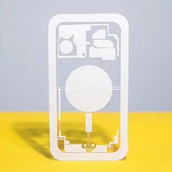 M-Triangel Phone Housing Protecting Mold Back Glass Protecting Moulds for Laser Machine Removing iPhone Back Glass Cover — image 5