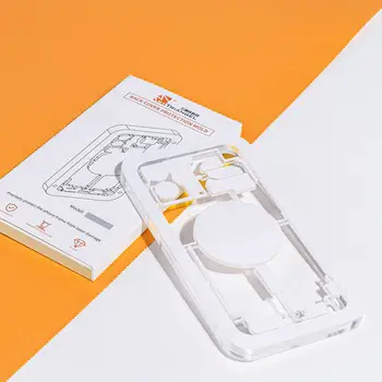 M-Triangel Phone Housing Protecting Mold Back Glass Protecting Moulds for Laser Machine Removing iPhone Back Glass Cover — image 6
