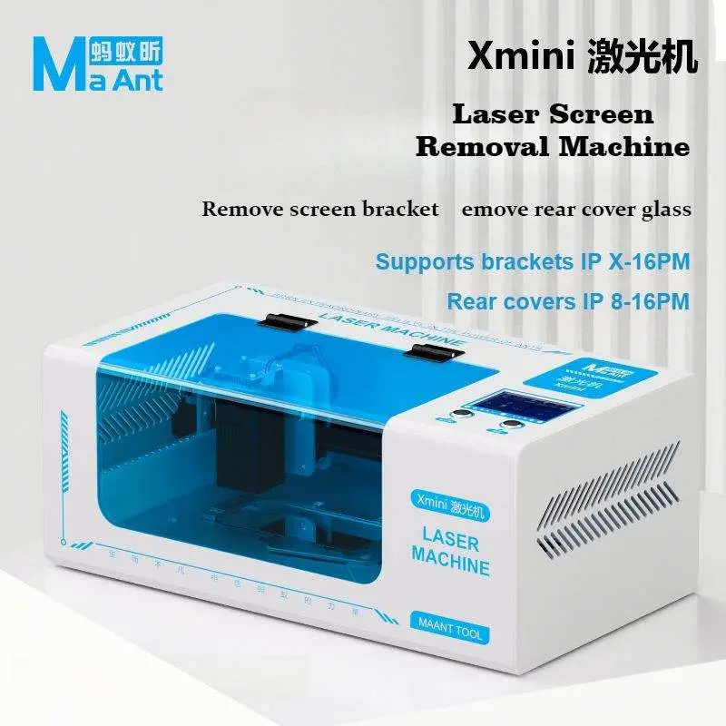 MaAnt Xmini Laser Machine LCD Screen Separation for iPhone X-16PM Phones Detach Screen Bracket Detach Rear Cover Glass Tools — image 2