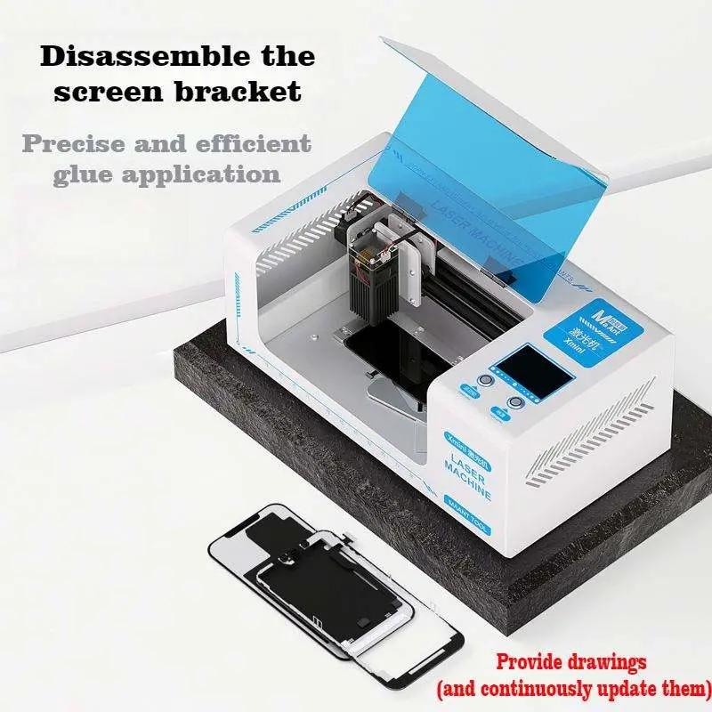 MaAnt Xmini Laser Machine LCD Screen Separation for iPhone X-16PM Phones Detach Screen Bracket Detach Rear Cover Glass Tools — image 4