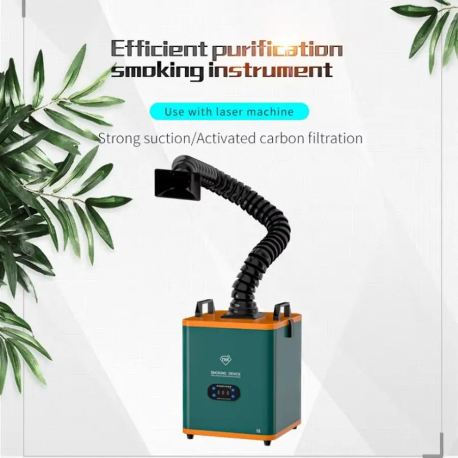 TBK-618 Soldering Welding Smoking Machine High Efficiency Purification for Laser Dust and Motherboard Smoke Absorption Tool — image 7