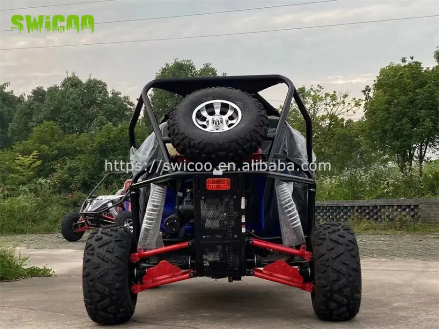 Off-road Buggy Kart Jinlang 200cc 4 Stroke Oil Cooled All Terrain Vehicles 2 Seater Go Kart Quad — image 3