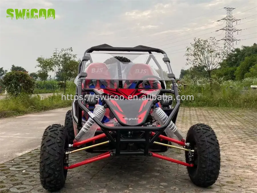 Off-road Buggy Kart Jinlang 200cc 4 Stroke Oil Cooled All Terrain Vehicles 2 Seater Go Kart Quad — image 4