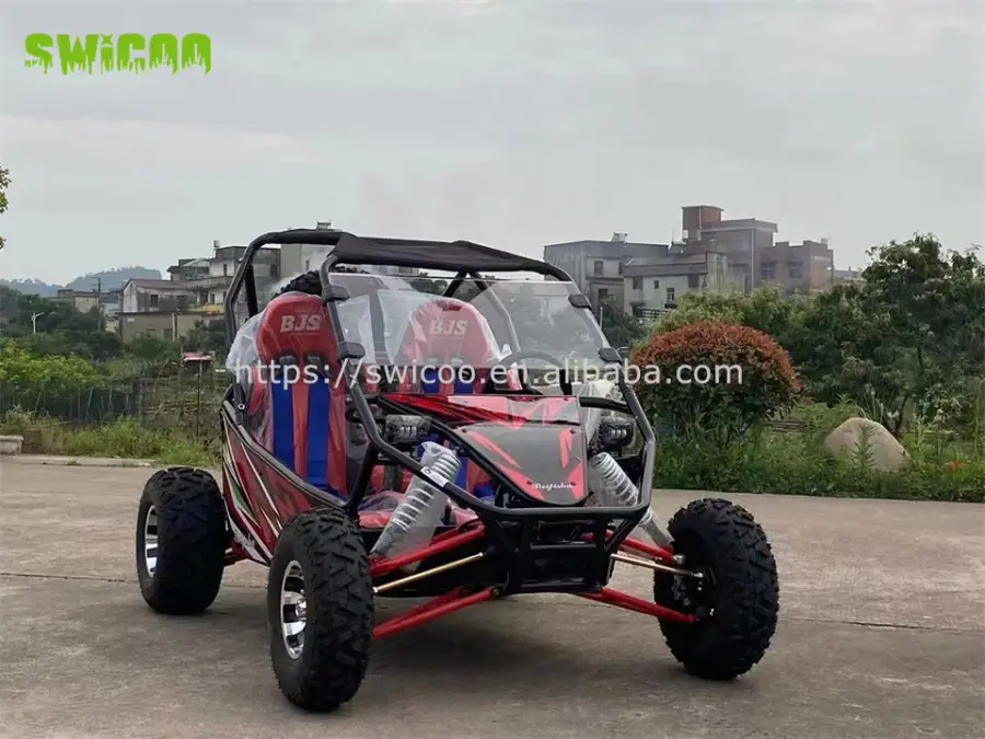 Off-road Buggy Kart Jinlang 200cc 4 Stroke Oil Cooled All Terrain Vehicles 2 Seater Go Kart Quad — image 6