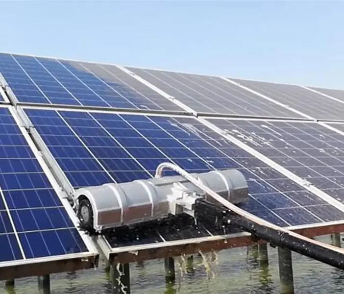 Portable Solar Panel Cleaner C21 3.6m 5.4m 7.2m Telescopic Rod 200W Motor Roller Brush PV Cleaning Machine — image 6