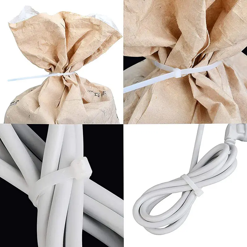 YDSL Cable Tie Manufacture Direct Sale Self-locking Nylon 66 Material Cable Ties for Wire Management Tie Wrap — image 7
