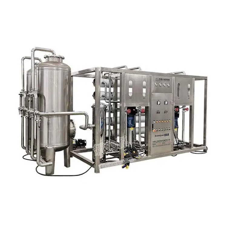 Processing Reverse Osmosis Plant Water Storage RO Water Treatment System Purification Pure Machine — view 1