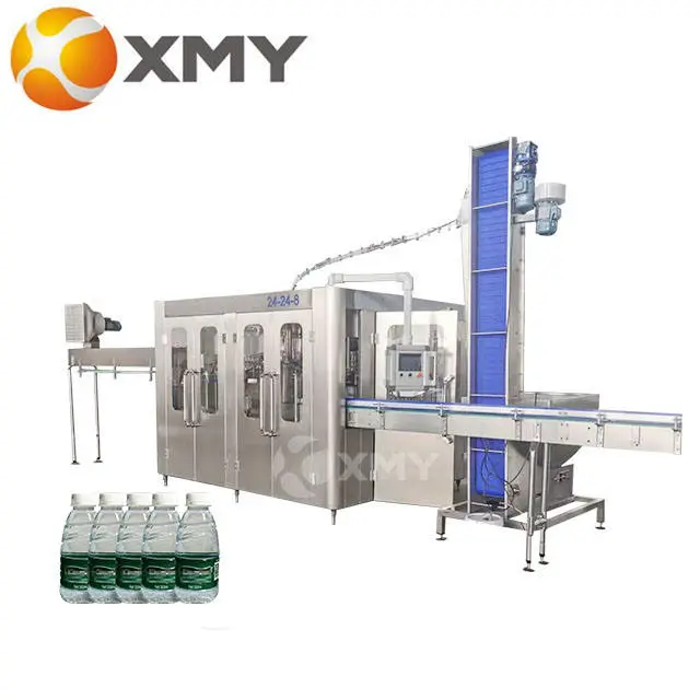 Small Plastic Bottled Mineral Water Beverage Filling Bottling Machine — image 7