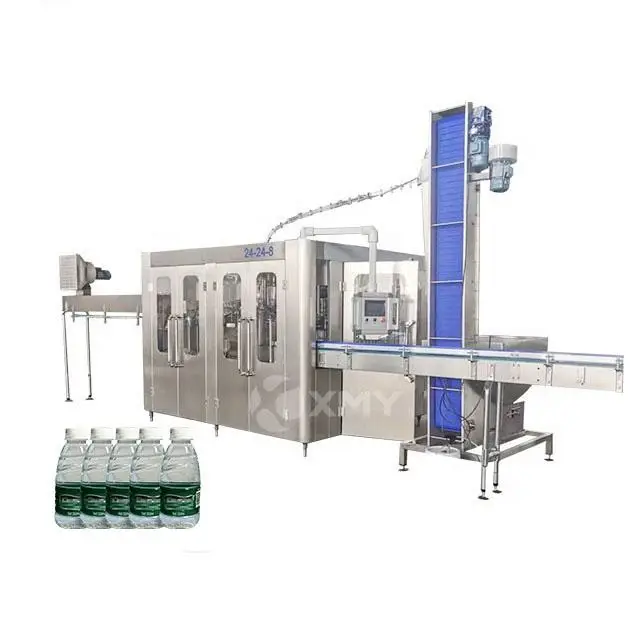 Plastic PET Bottle Automatic 3000 Bph Beverage Filling Line Bottling Equipment — image 3