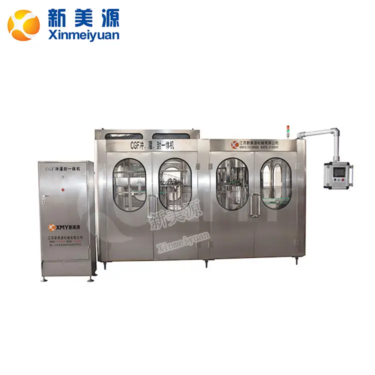Automatic Bottle Washing Filling Capping Mineral Water Small Scale Bottling Machine — image 3
