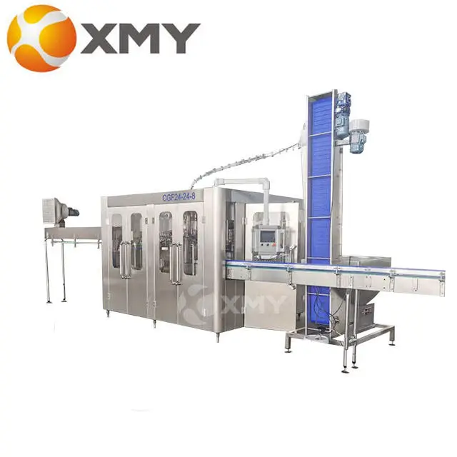 2021 Table Drinking Mineral Pure Stilled Spring Water Filling Making Packing Bottling Machine Production Line — view 1