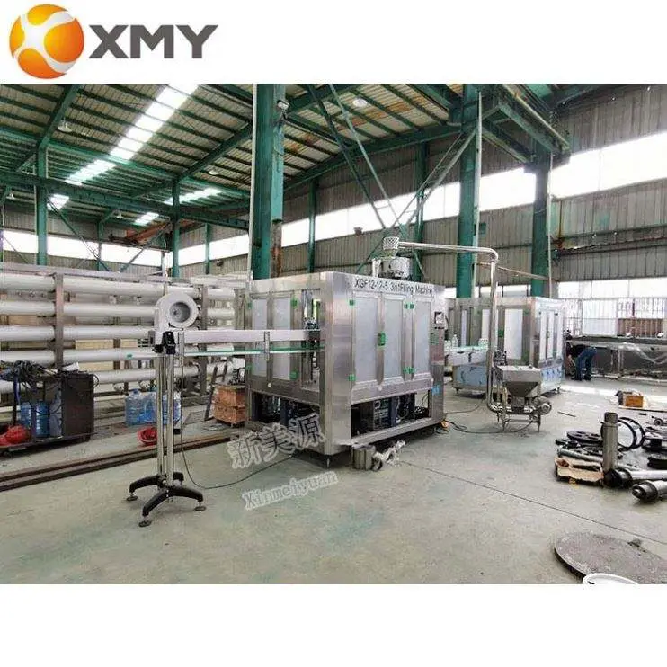 Factory Wholesale Plastic Bottle Clean Water Filling Bottling Pure Fresh Water Vending Machine — image 3