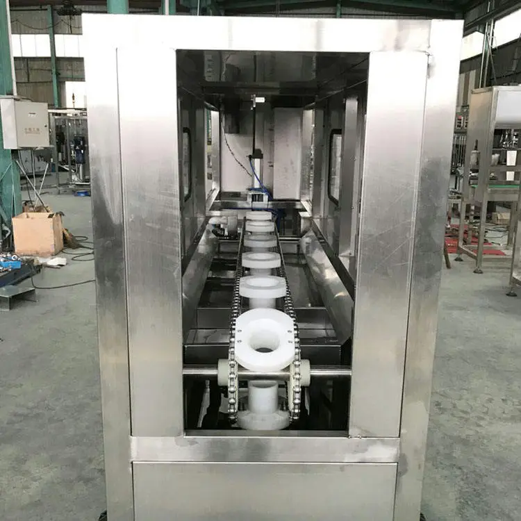 Automated 5 Gallon Water Production Line High Efficiency PLC+ Touch Screen Control 200-2000ml 5 Gallon Water Filling Machine — image 4