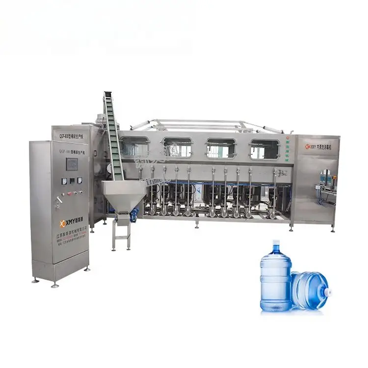 Automatic 150bph Mineral Water 20 Litre Bottled 5 Gallon Water Filling Machine — image 3