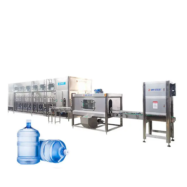 20 Liter Bottled Automatic Water Washing Filling Capping Machine — view 1