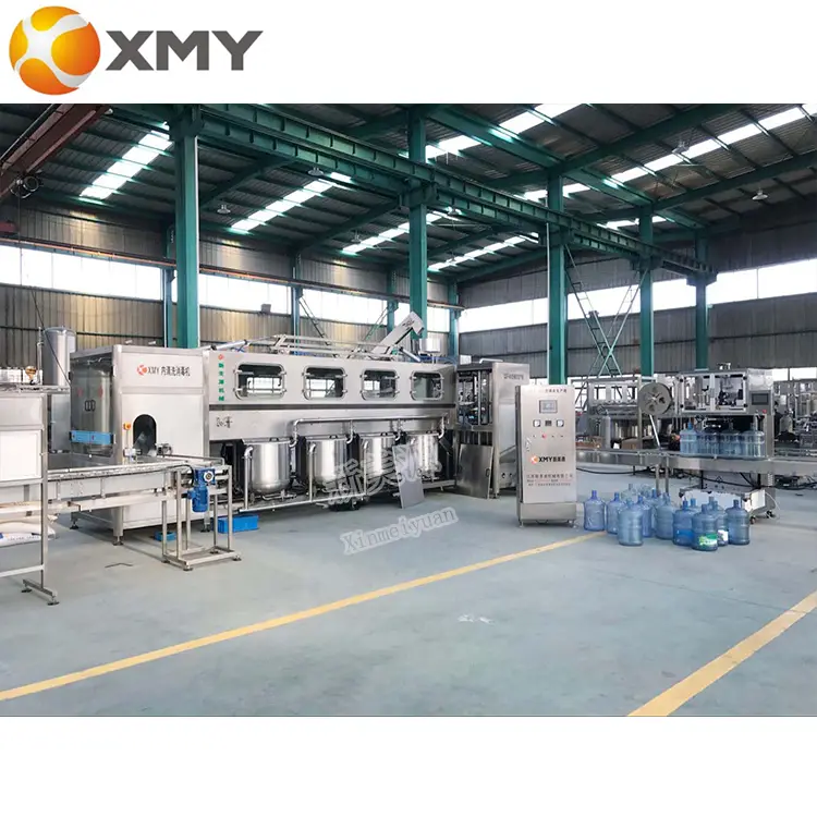 Complete 5 Gallon 20L Bottle Water Filling Production Line Mineral Water Filling Machine Filling Packing Line — image 4