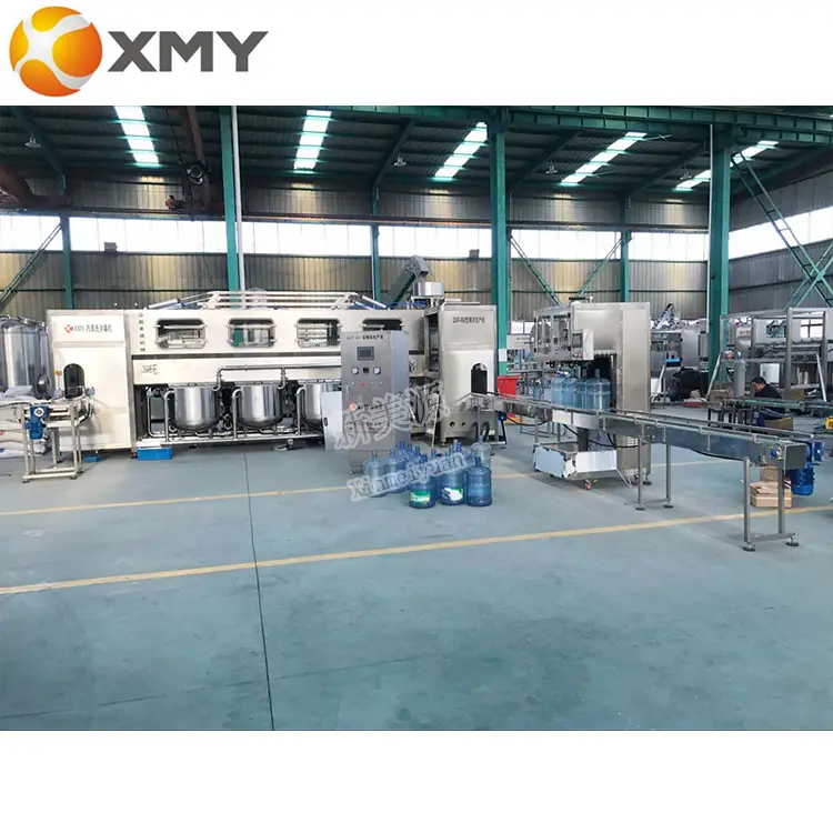 Complete 5 Gallon 20L Bottle Water Filling Production Line Mineral Water Filling Machine Filling Packing Line — image 5