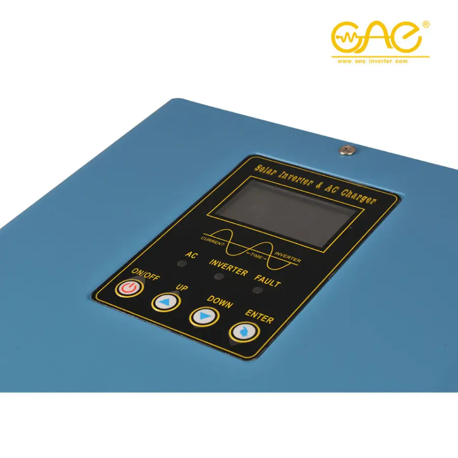 1.2kw Hybrid Solar Inverter Pure Sine Wave Inverter Built in PWM Controller Home Inverter — view 4